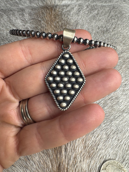 Diamond Shaped Pendant