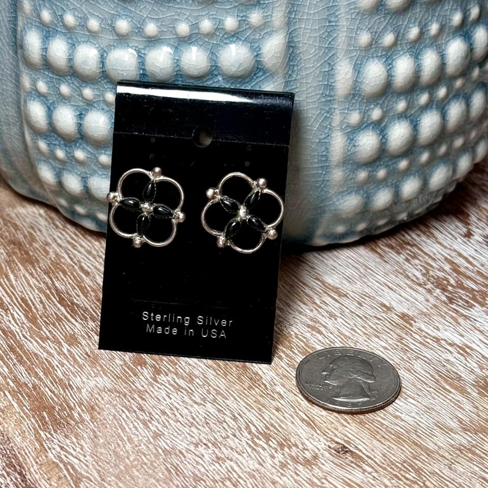 Onyx Stud Earrings