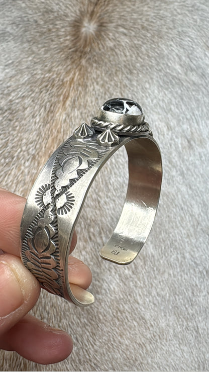 White Buffalo Cuff