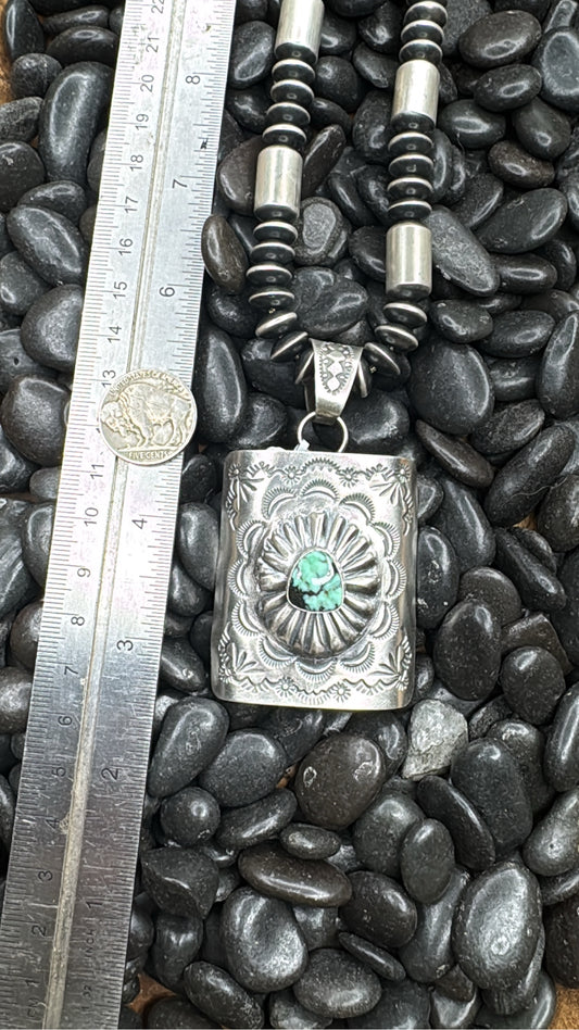 Emerald Rose Pendant