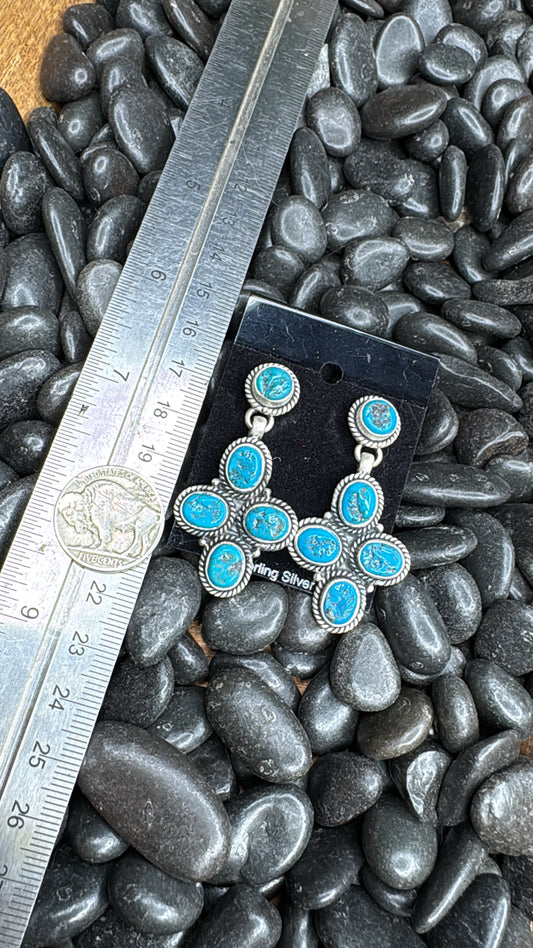 Sterling Silver & Turquoise Earrings