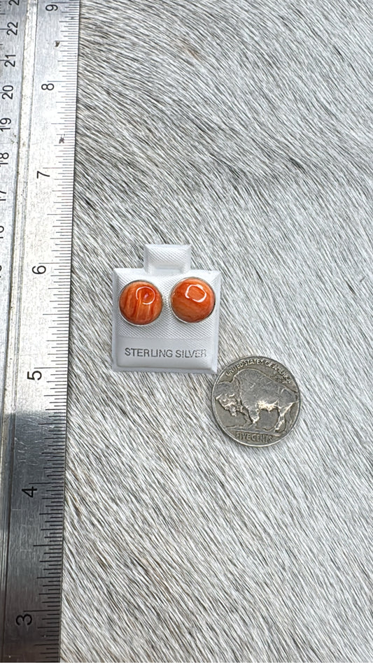 Orange Spiny Studs