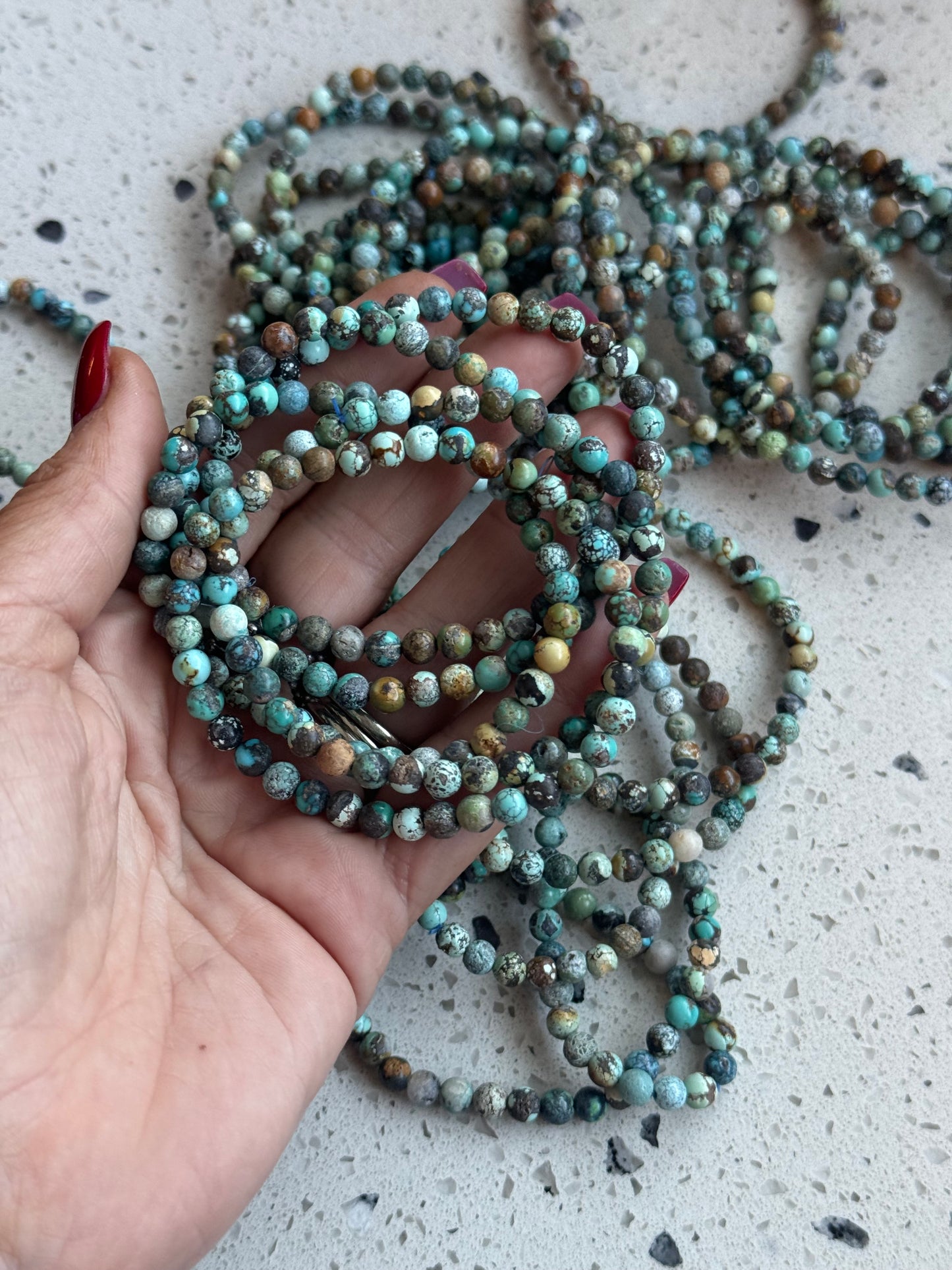 Turquoise Stretch Bracelets