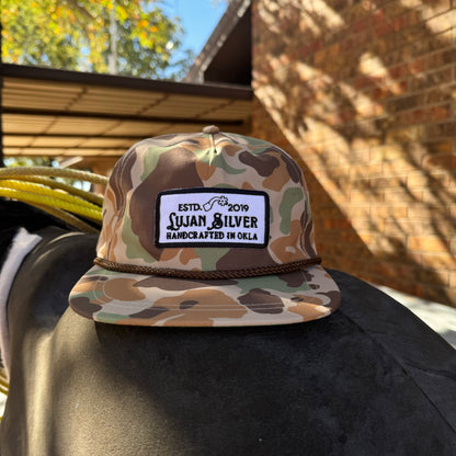 Lujan Silver- Merch Cap Duck Camo