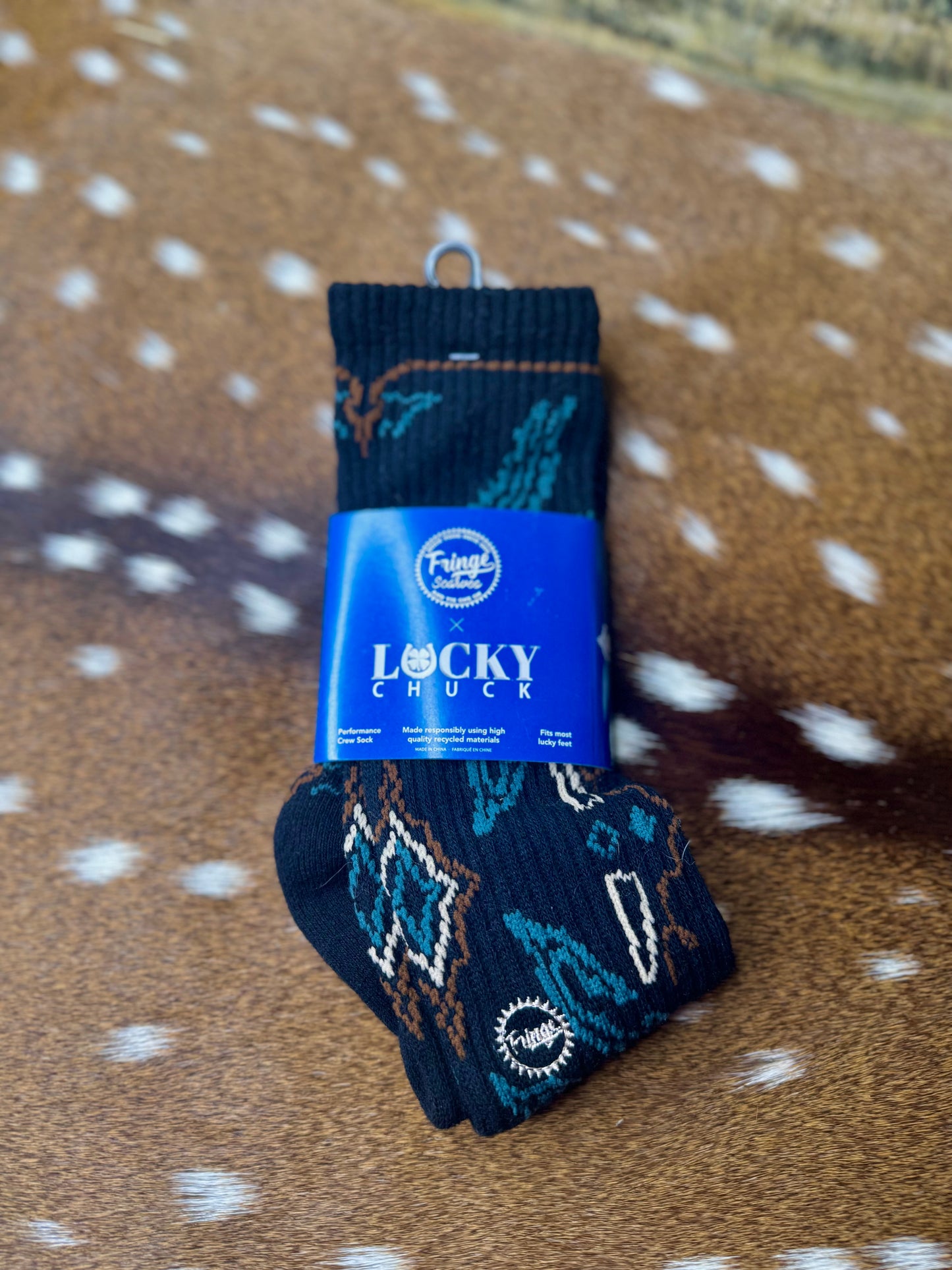 Lucky Chuck Socks- Tucumcari