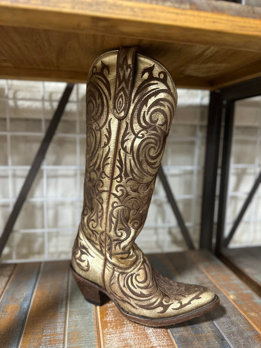 Old Gringo Madonna Gold Boot Sizes 6, 6.5, 8.5