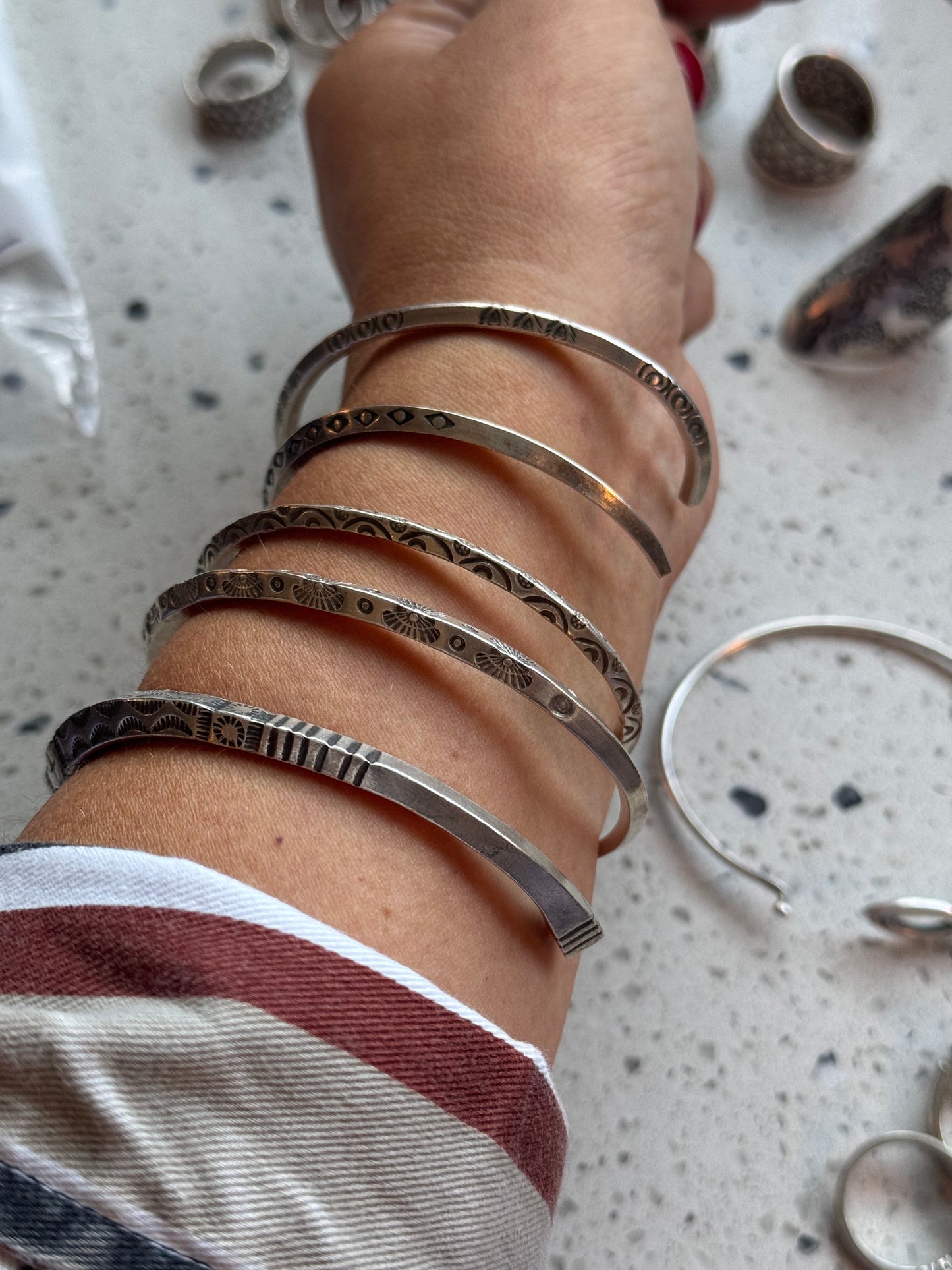 Silver Cuff Bracelets