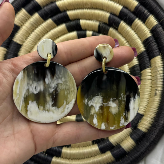 Polished Longhorn Earrings