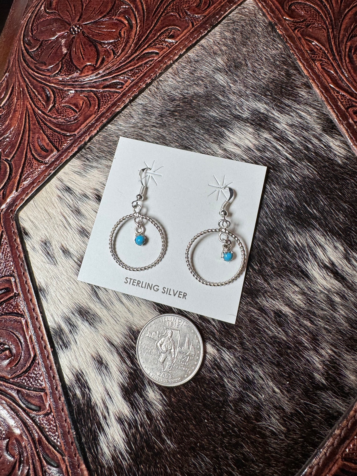 Skylar Chee Kingman Turquoise Earrings