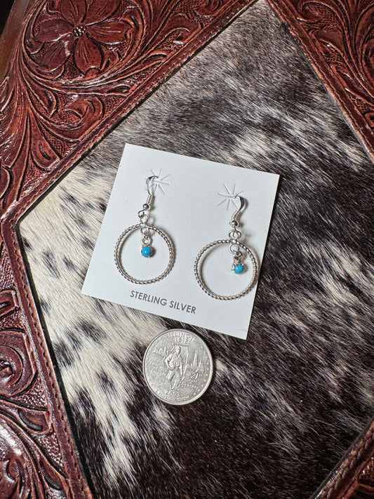 Skylar Chee Kingman Turquoise Earrings