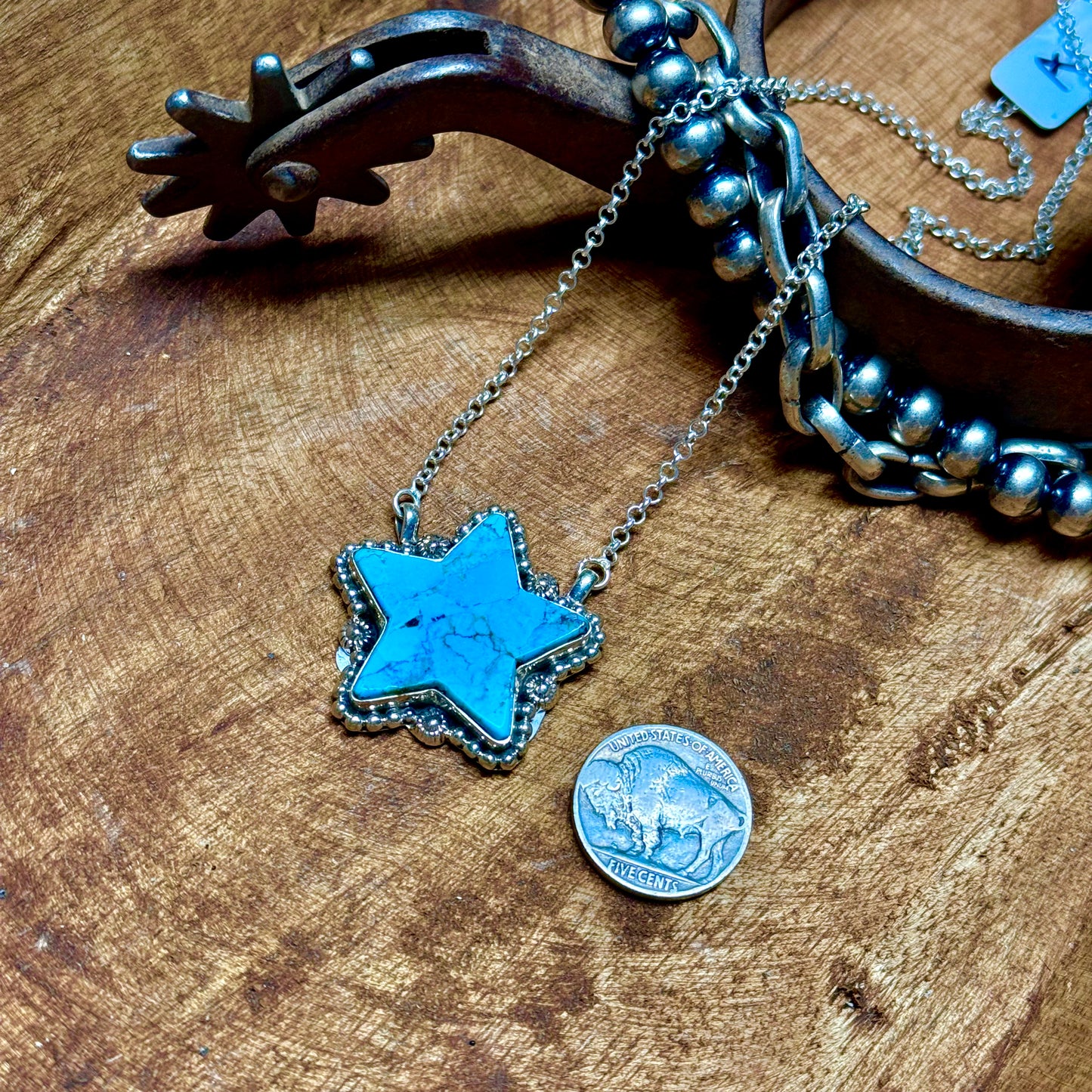 18" Kingman Star Necklace