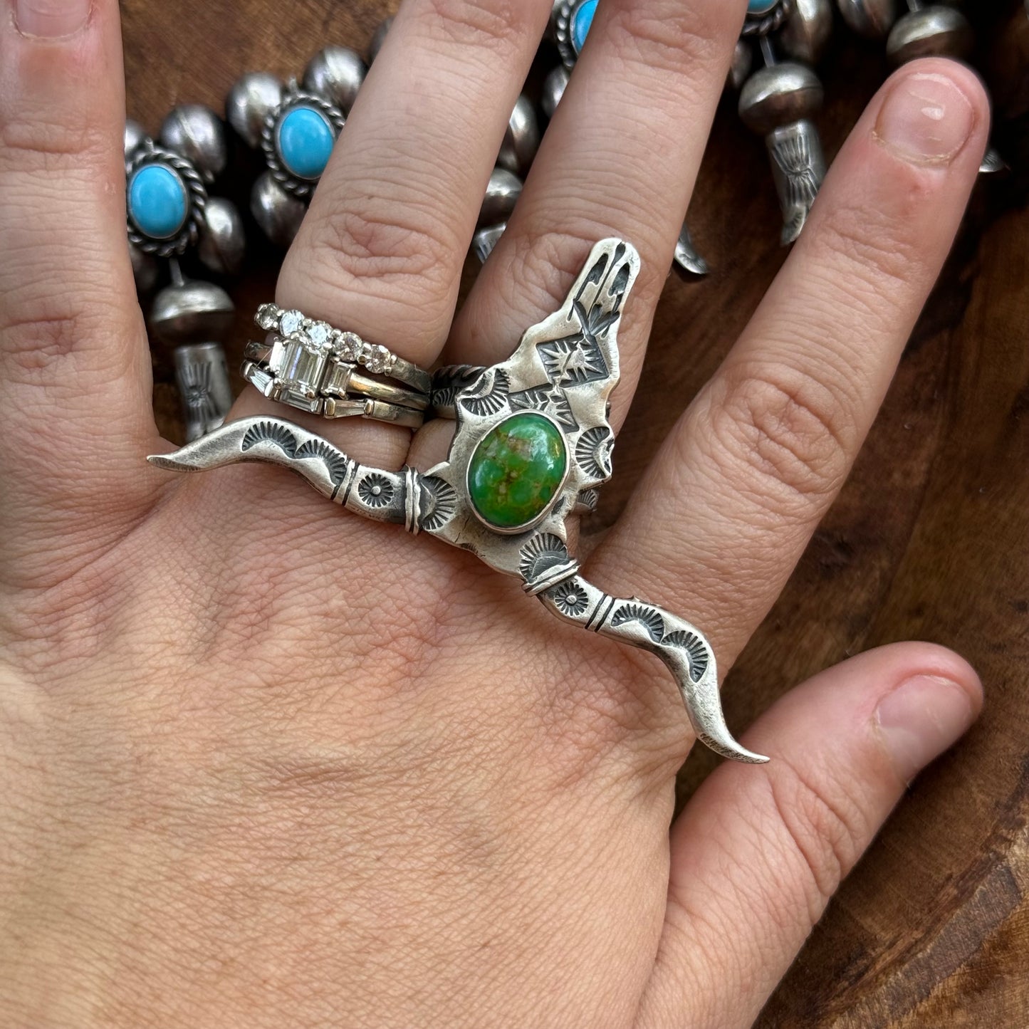 Ring- Adjustable Longhorn